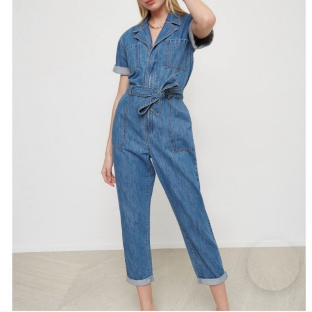 Dynamite Blue Denim Jumpsuit